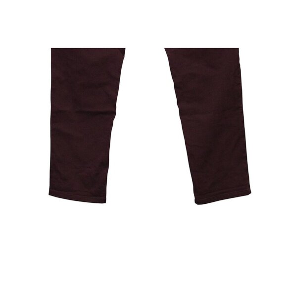 J Jill Boyfriend Jeans Size 10 Purple Stretch Denim Straight Leg Ankle Preppy - Picture 9 of 11